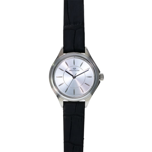 Quartz Analogue Leather Strap Ladies Watch