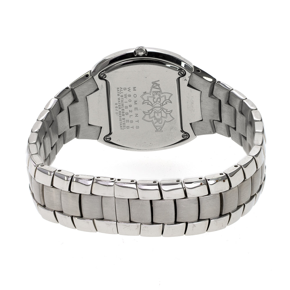 Women's Quartz Analogue Bracelet Watch With Silver Dial