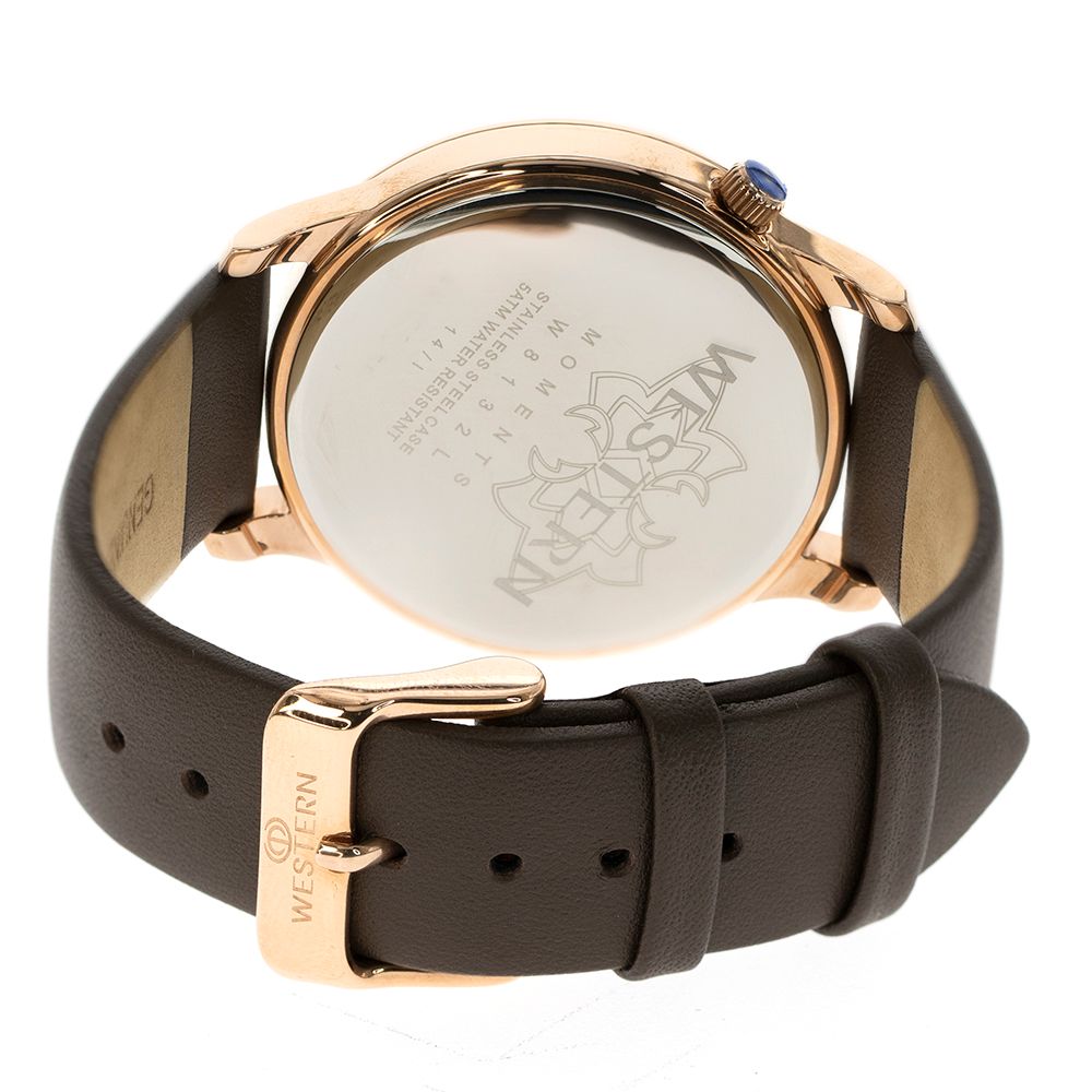 Quartz Analogue Leather Strap Ladies Watch