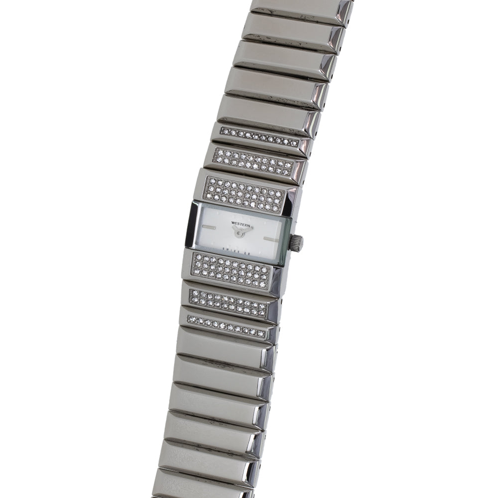 Quartz Analogue Stainless Steel Bracelet Ladies Watch