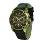 Vergant Series Men's Quartz Analogue Leather Strap Chronograph Watch