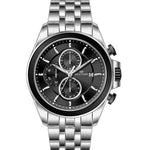 Men's Quartz Analogue Stainless-Steel Bracelet Chronograph Watch