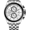 Men's Quartz Analogue Stainless-Steel Bracelet Chronograph Watch