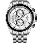 Men's Quartz Analogue Stainless-Steel Bracelet Chronograph Watch